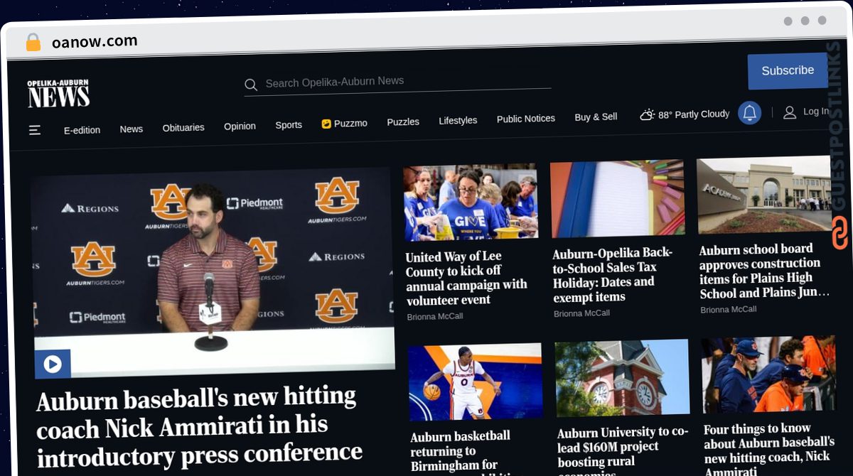 Publish Guest Post on oanow.com