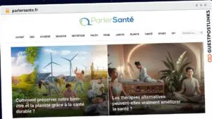 Publish Guest Post on parlersante.fr