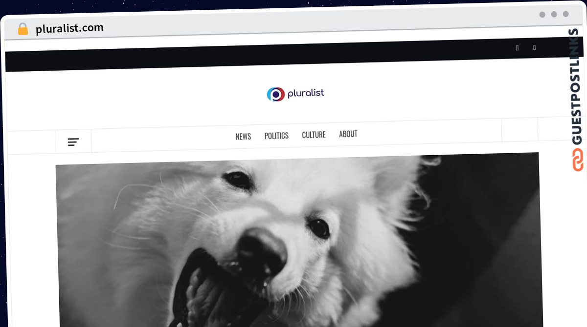 Publish Guest Post on pluralist.com