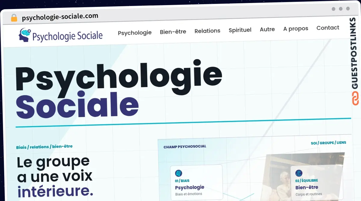 Publish Guest Post on psychologie-sociale.com
