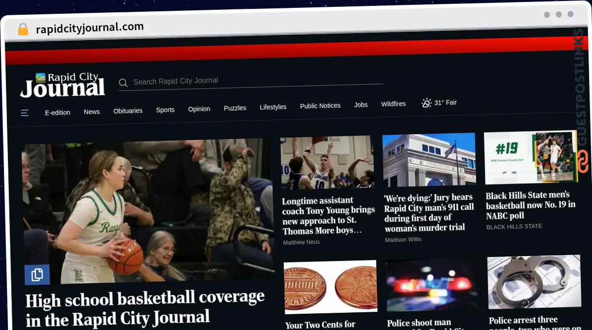 Publish Guest Post on rapidcityjournal.com