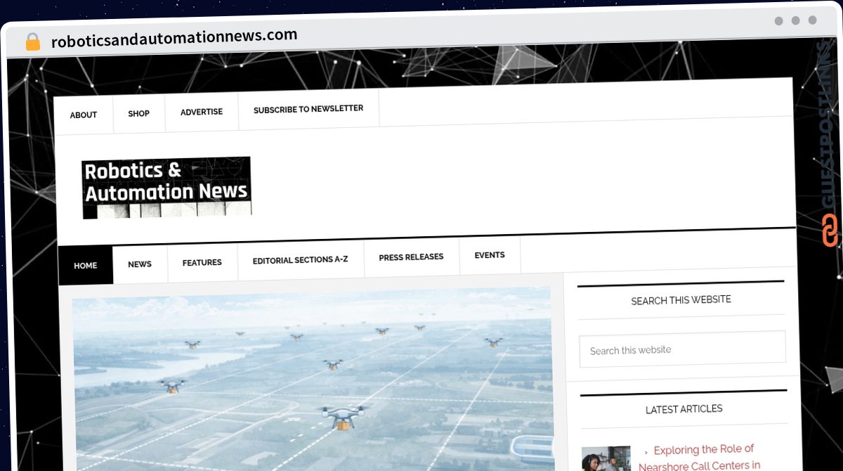 Publish Guest Post on roboticsandautomationnews.com