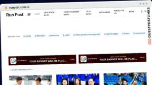 Publish Guest Post on runpost.com.in