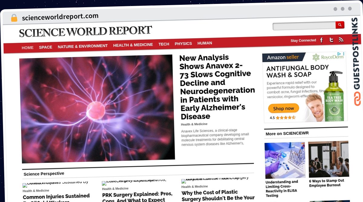 Publish Guest Post on scienceworldreport.com