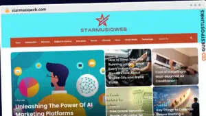 Publish Guest Post on starmusiqweb.com