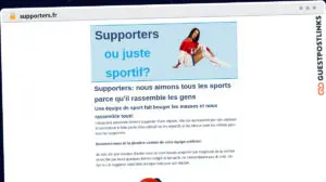 Publish Guest Post on supporters.fr