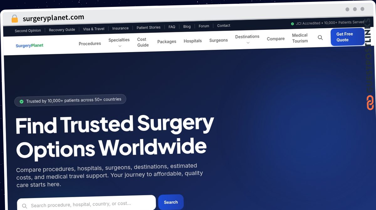 Publish Guest Post on surgeryplanet.com