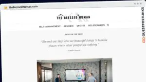 Publish Guest Post on theblessedhuman.com