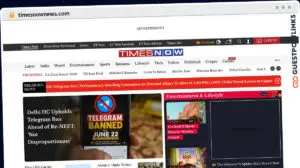 Publish Guest Post on timesnownews.com