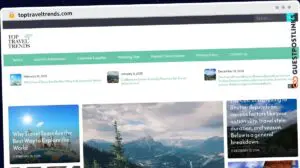 Publish Guest Post on toptraveltrends.com