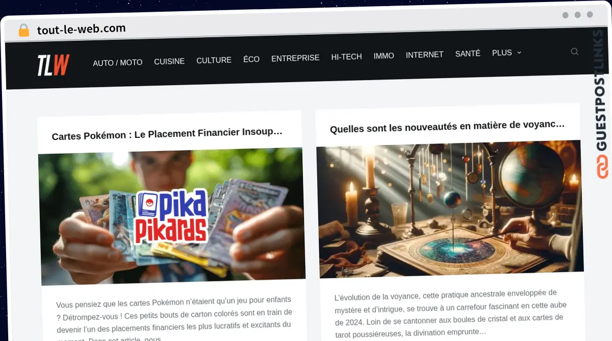 Publish Guest Post on tout-le-web.com