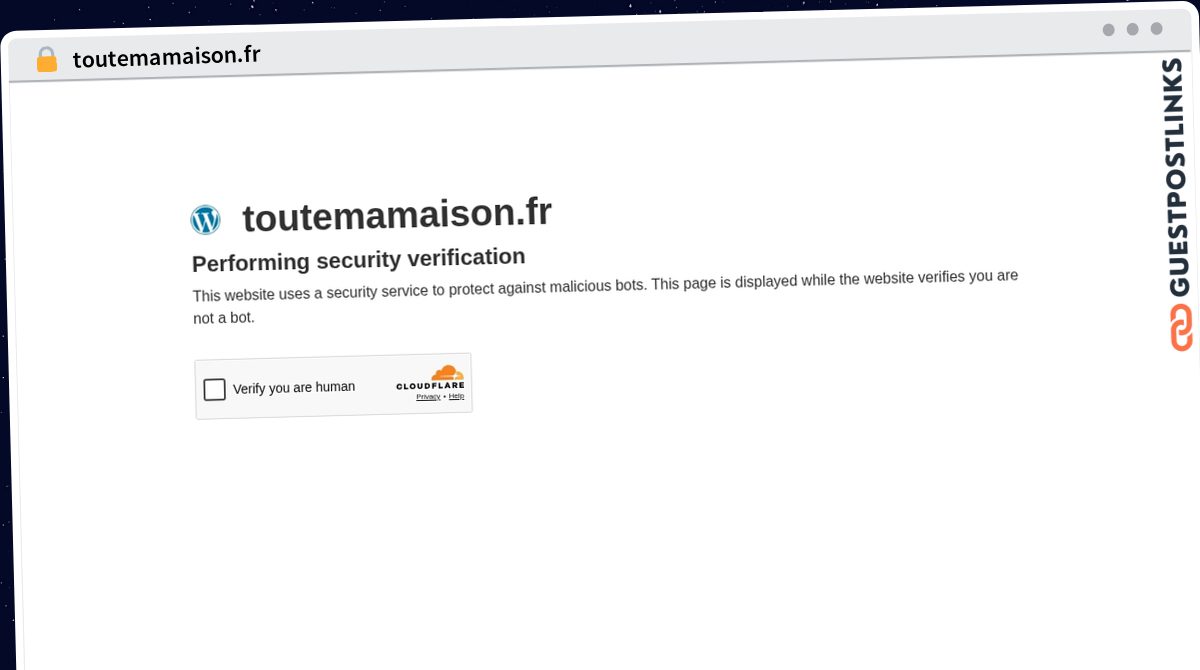 Publish Guest Post on toutemamaison.fr