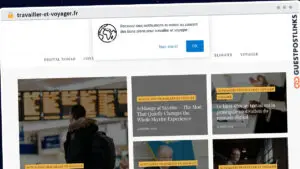 Publish Guest Post on travailler-et-voyager.fr