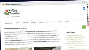 Publish Guest Post on tulipessauvages.org