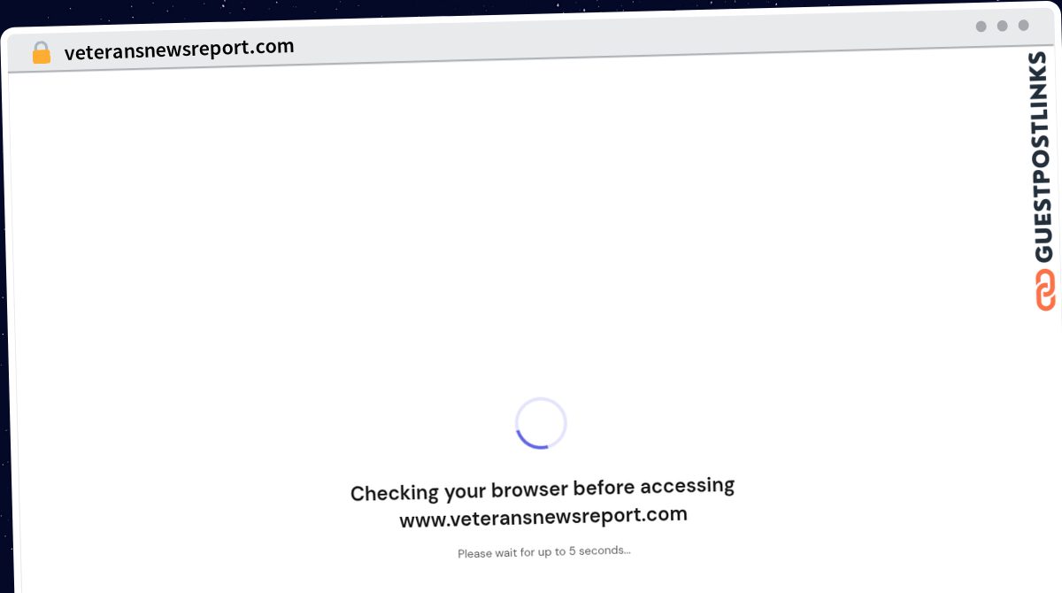 Publish Guest Post on veteransnewsreport.com