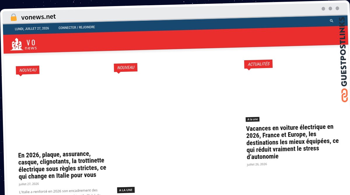 Publish Guest Post on vonews.net
