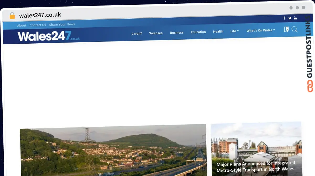 Publish Guest Post on wales247.co.uk