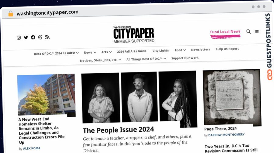 Publish Guest Post on washingtoncitypaper.com