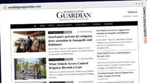 Publish Guest Post on washingtonguardian.com