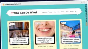 Publish Guest Post on whocandowhat.com