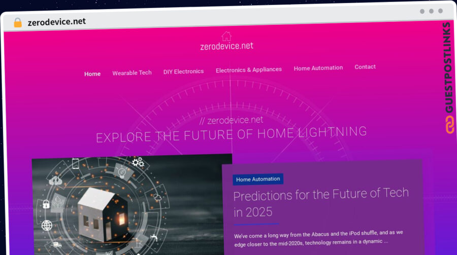 Publish Guest Post on zerodevice.net