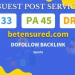 Buy Guest Post on betensured.com