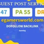 Buy Guest Post on egamersworld.com