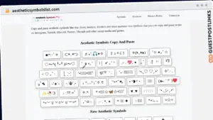 Publish Guest Post on aestheticsymbolslist.com