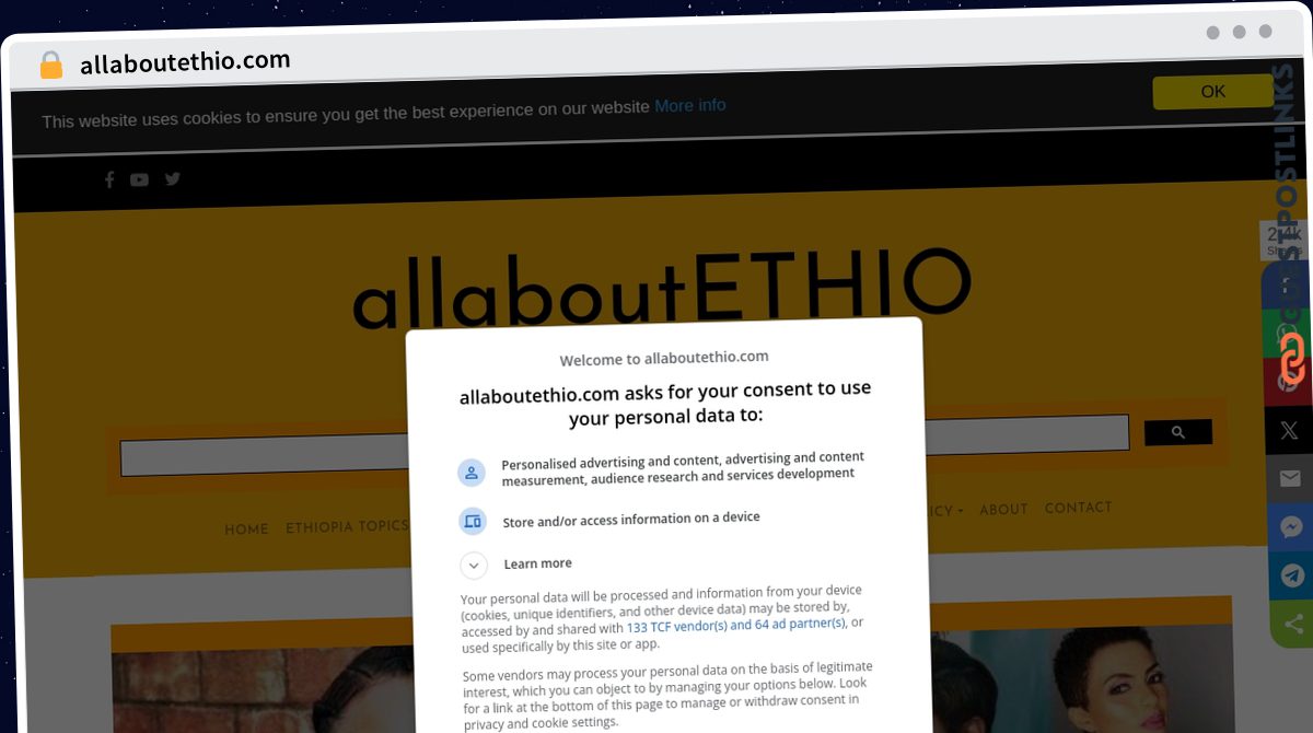 Publish Guest Post on allaboutethio.com