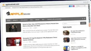 Publish Guest Post on applesolved.com