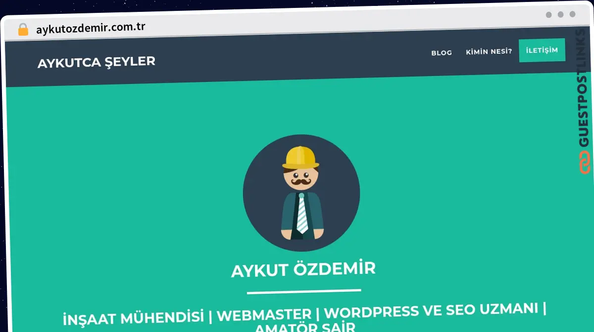 Publish Guest Post on aykutozdemir.com.tr
