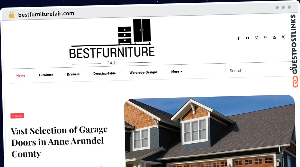Publish Guest Post on bestfurniturefair.com