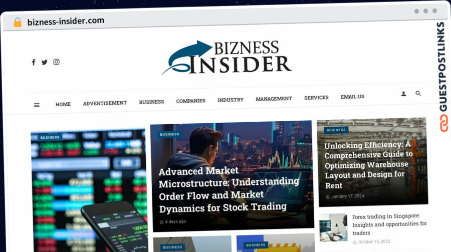 Publish Guest Post on bizness-insider.com