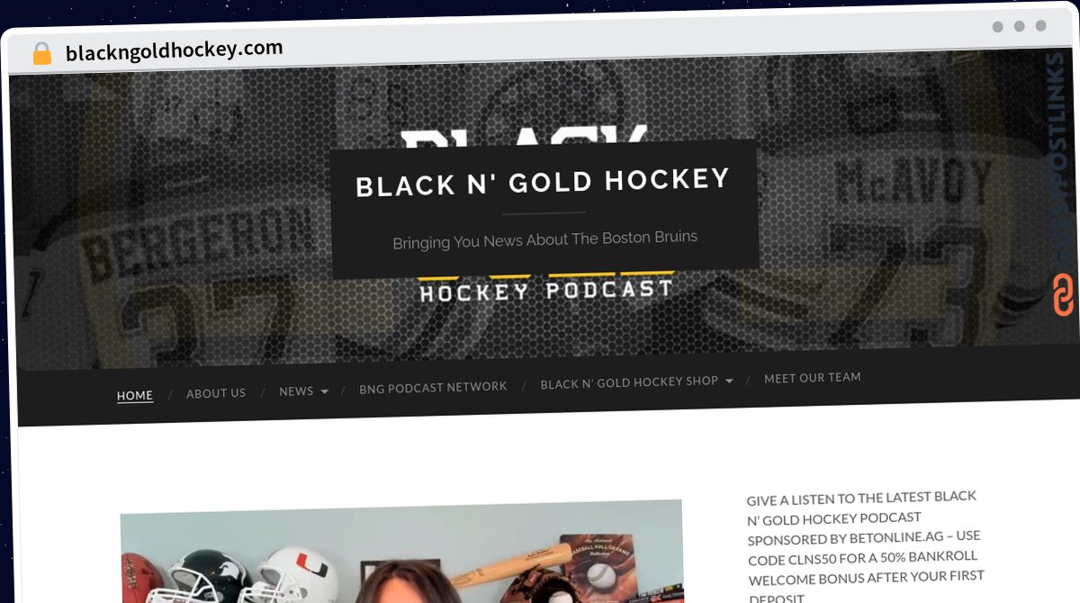 Publish Guest Post on blackngoldhockey.com