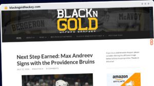 Publish Guest Post on blackngoldhockey.com