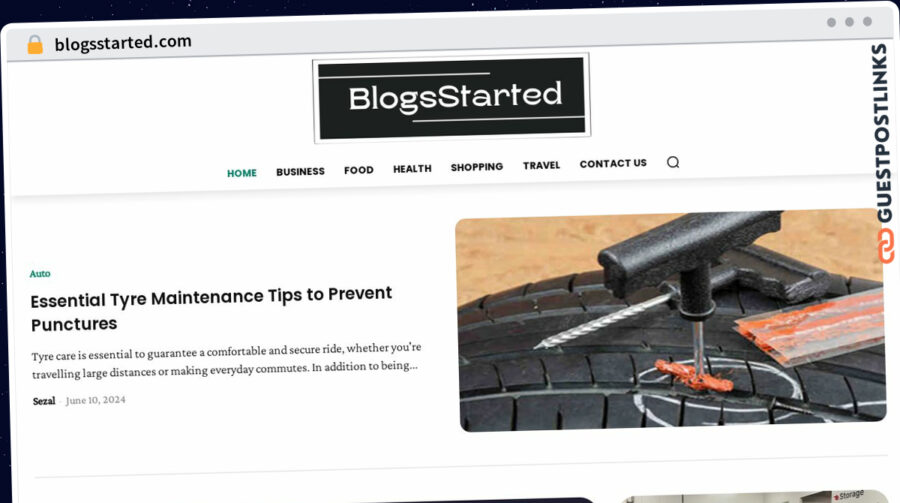 Publish Guest Post on blogsstarted.com