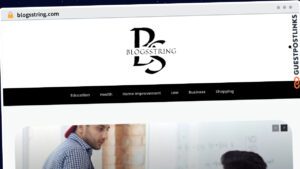 Publish Guest Post on blogsstring.com