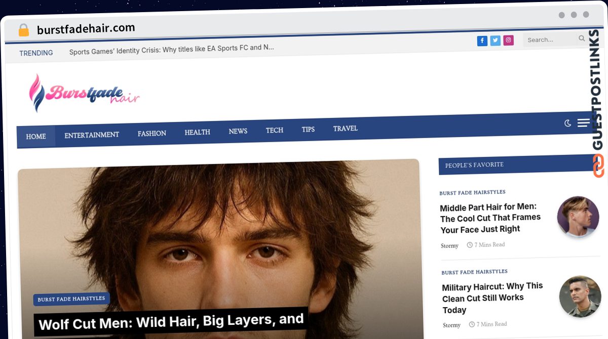 Publish Guest Post on burstfadehair.com