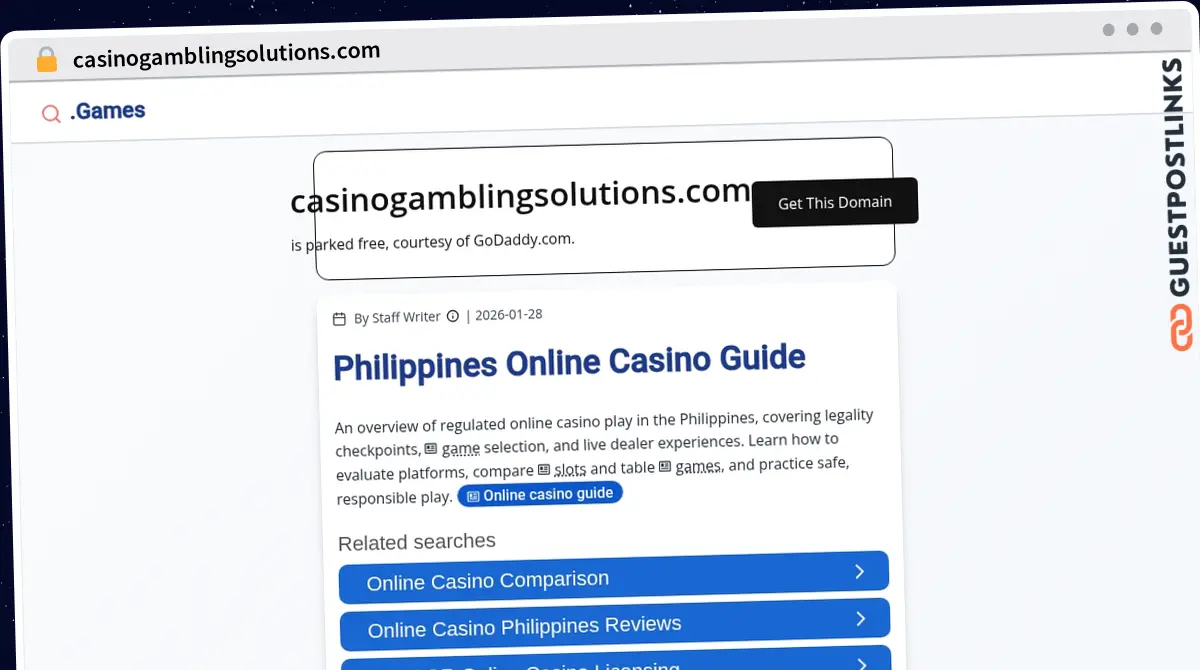 Publish Guest Post on casinogamblingsolutions.com