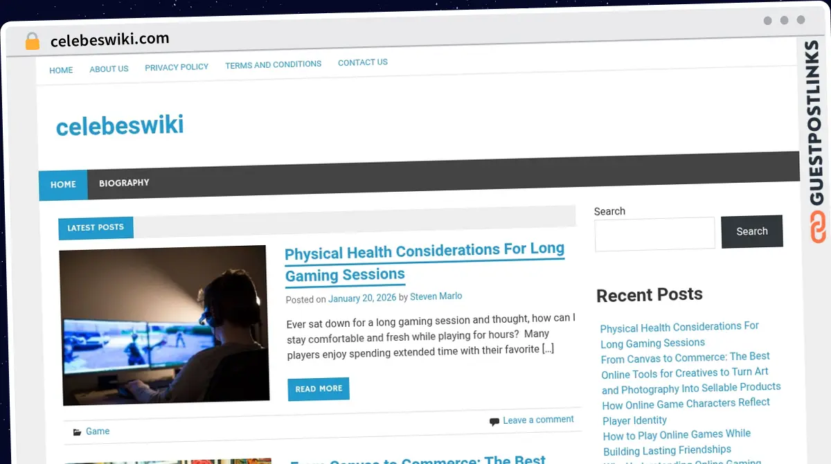 Publish Guest Post on celebeswiki.com