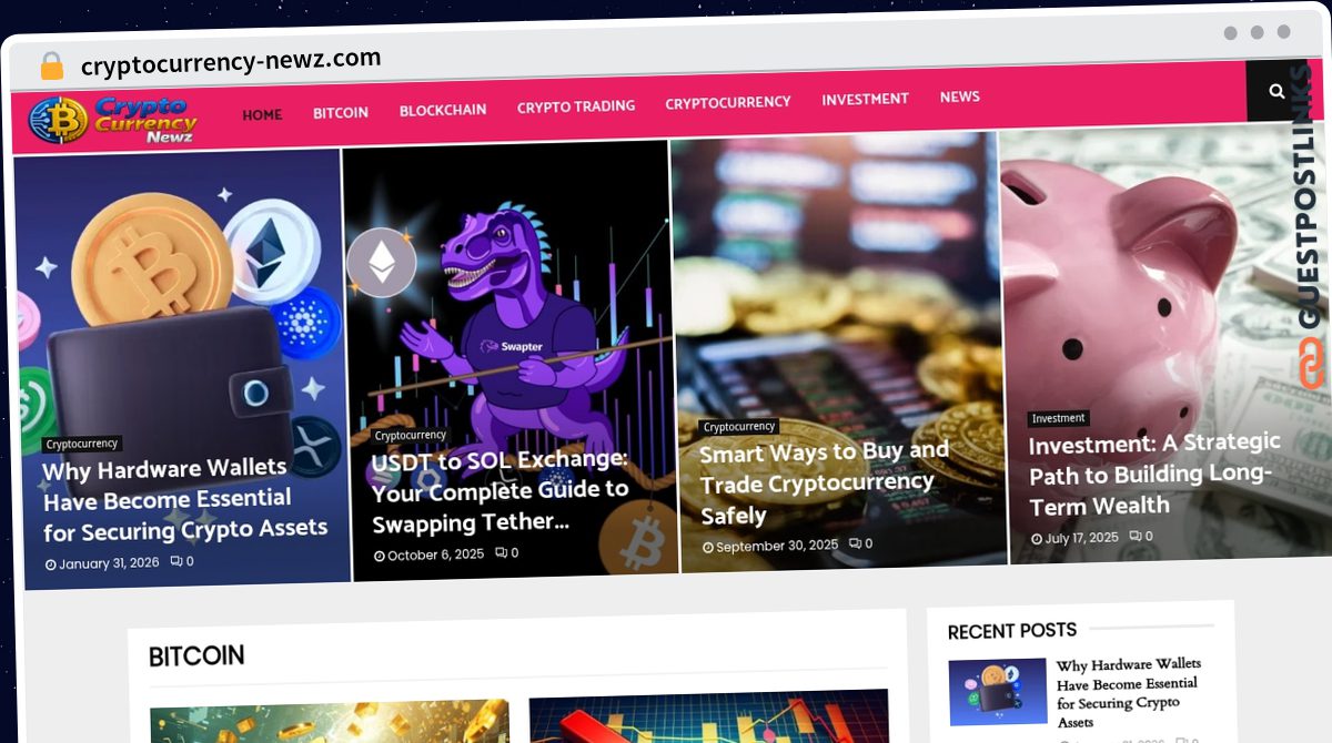 Publish Guest Post on cryptocurrency-newz.com