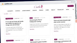 Publish Guest Post on cuethe.com