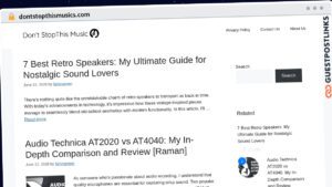 Publish Guest Post on dontstopthismusics.com