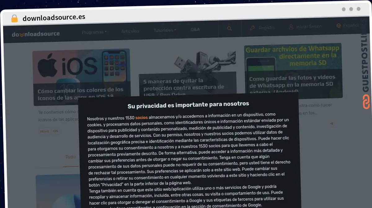 Publish Guest Post on downloadsource.es