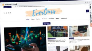 Publish Guest Post on everours.co.uk