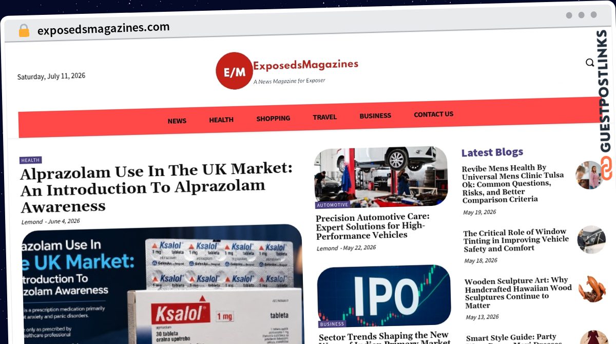 Publish Guest Post on exposedsmagazines.com