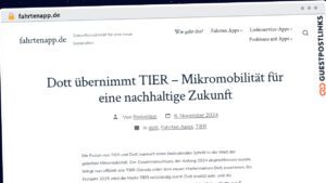 Publish Guest Post on fahrtenapp.de