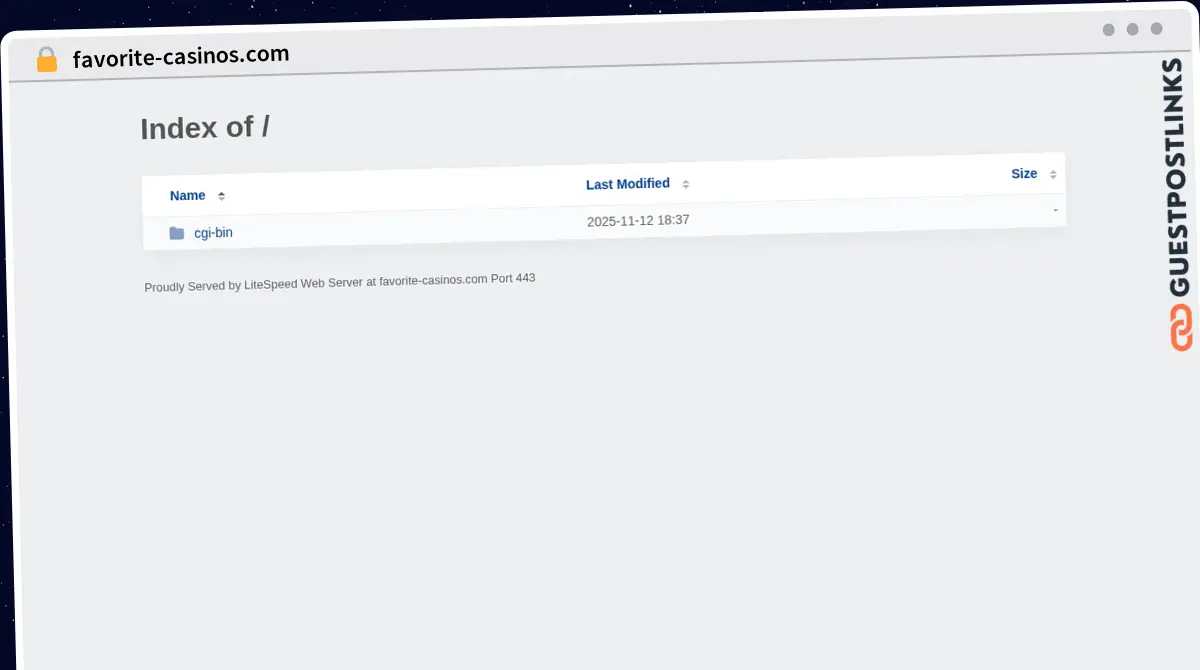 Publish Guest Post on favorite-casinos.com