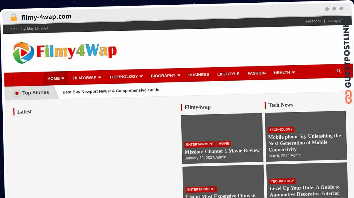 Publish Guest Post on filmy-4wap.com
