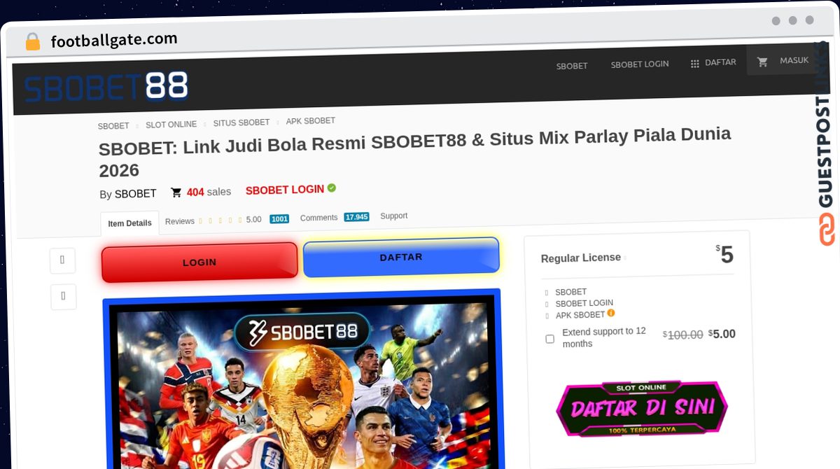 Publish Guest Post on footballgate.com